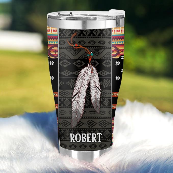 Listen to your heart it knows - Gift for yourself/friends - Personalised Native Custom Tumbler