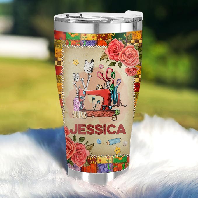 My Favorite Hobby - Gift for yourself/friends - Personalized Sewing Custom Tumbler