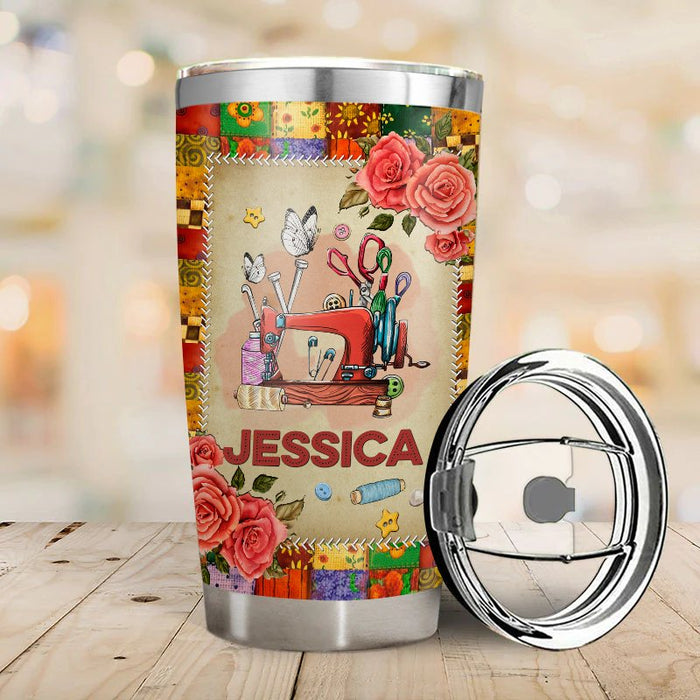 My Favorite Hobby - Gift for yourself/friends - Personalized Sewing Custom Tumbler