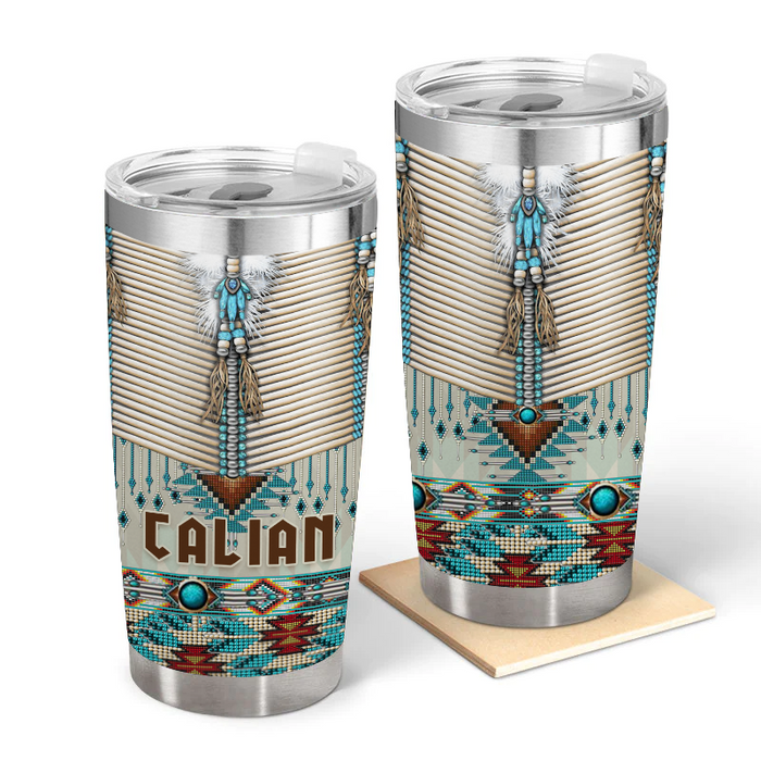 Native American - Gift for yourself/friends - Personalized Native Custom Tumbler