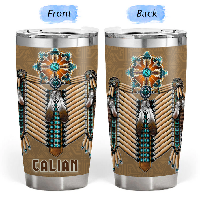 Native pattern - Gift for yourself/friends - Personalised Native Custom Tumbler