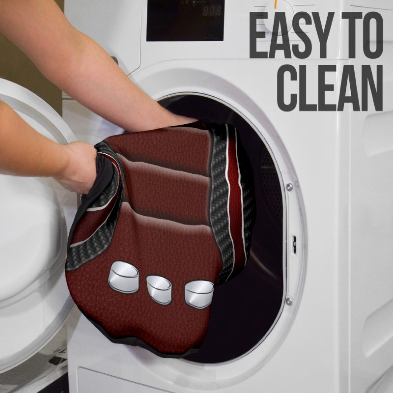 Personalized Car Seat Covers - Hockey (2pcs, universal fit)