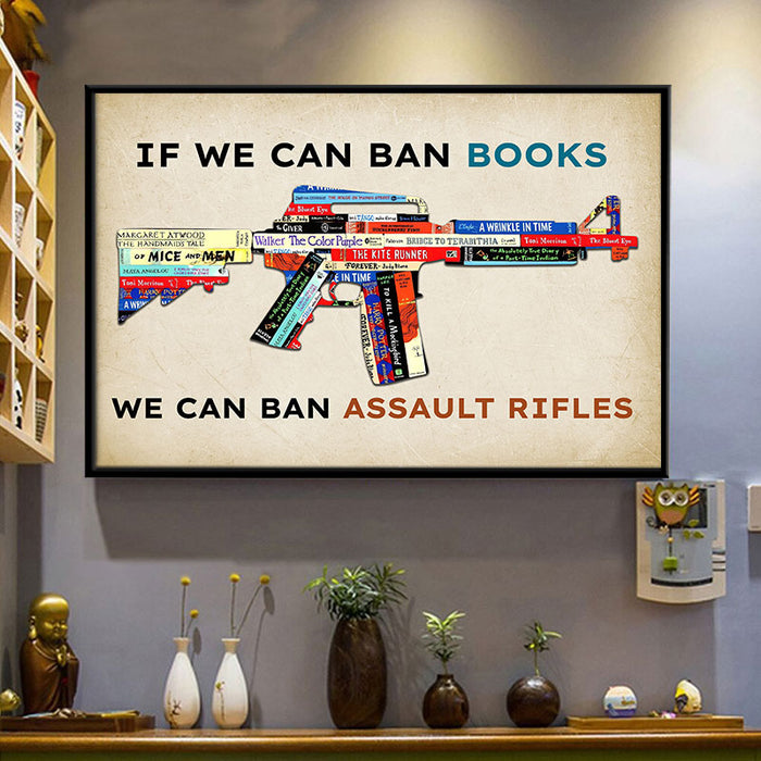 Inspirational Poster / Framed Poster / Canvas For Women - Assault Rifle