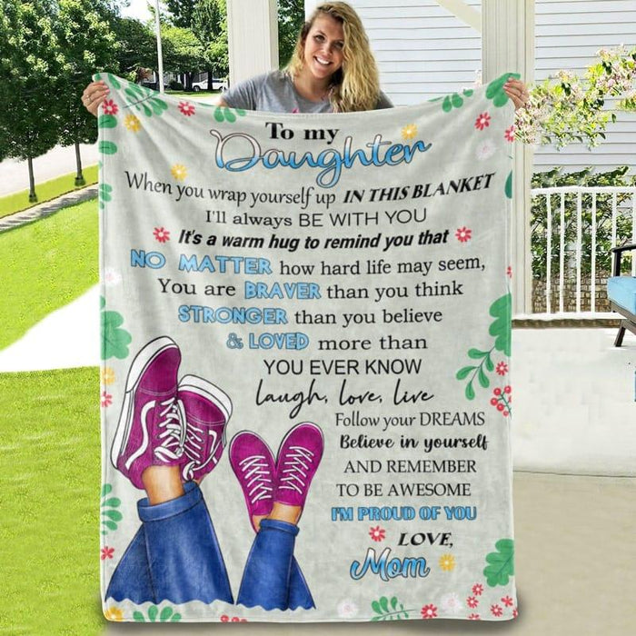 Blanket from mom to daughter for costly time together - Galaxate