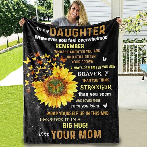 Blanket from mom to daughter with a warmth in a heart - Galaxate