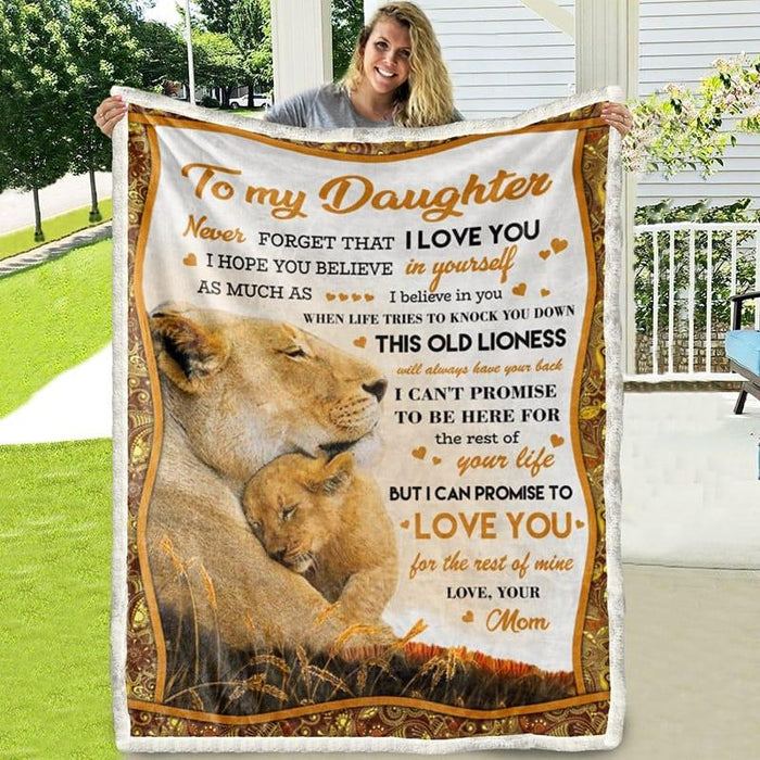 Blanket from mom to daughter for sincere talks - Galaxate