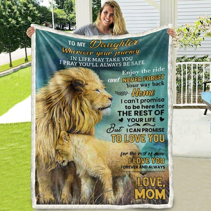 Blanket from mom to daughter from a pure heart - Galaxate