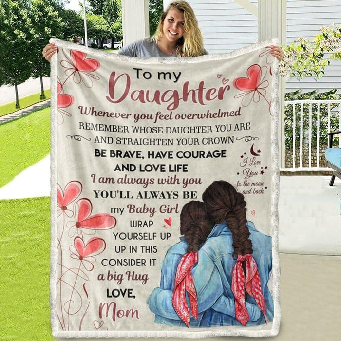 Blanket from mom to daughter with love - Galaxate