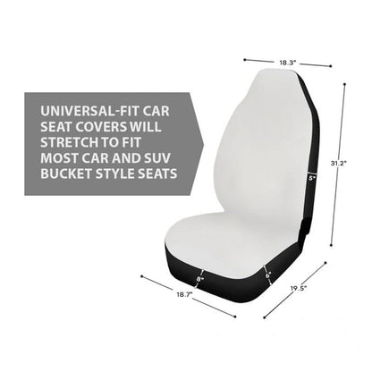 Personalized Car Seat Covers - Cycling (2pcs, universal fit)