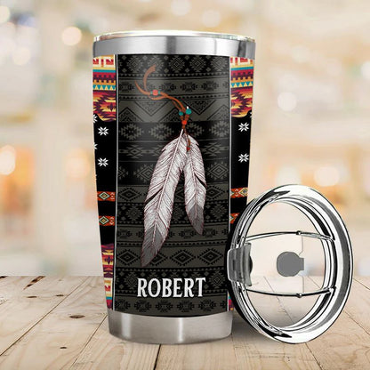 Listen to your heart it knows - Gift for yourself/friends - Personalised Native Custom Tumbler