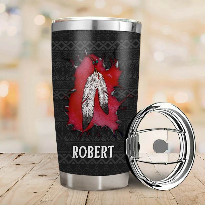 Heart Knows - Gift for yourself/friends - Personalized Native Custom Tumbler