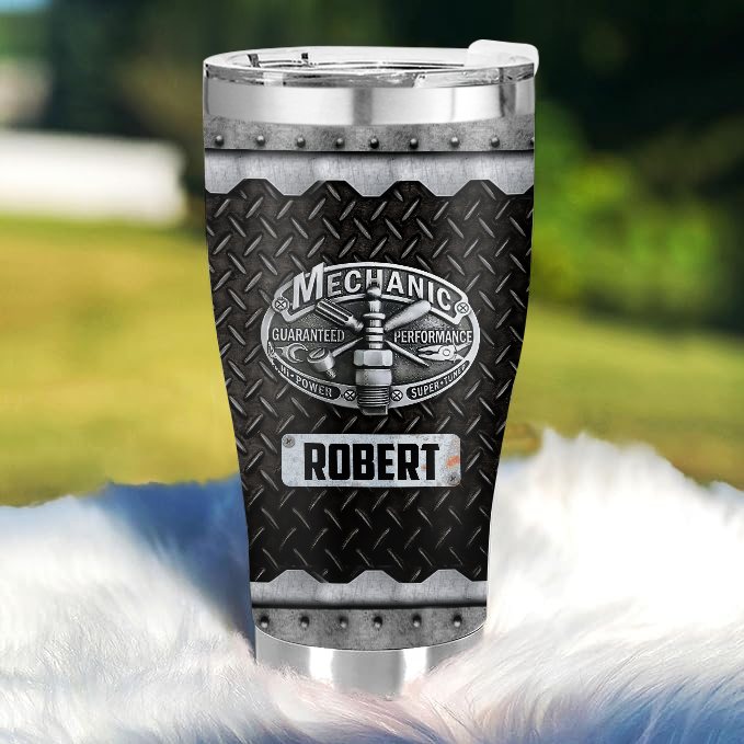 Mechanic hourly rate - Gift for a Mechanic - Personalized Custom Tumbler