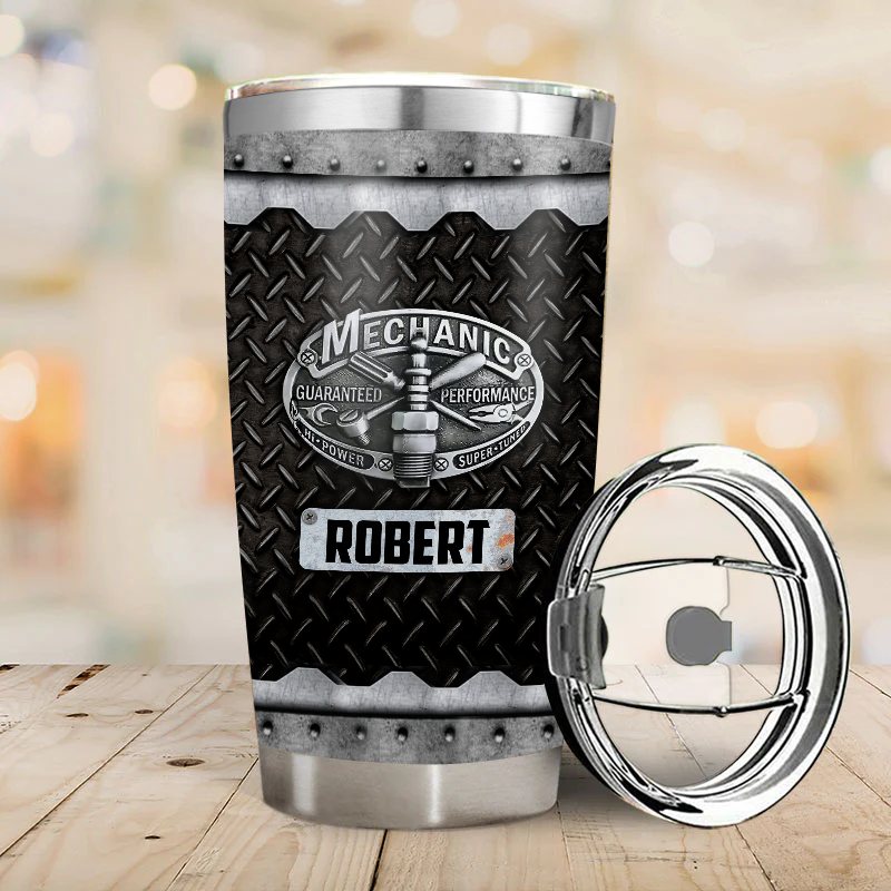 Mechanic hourly rate - Gift for a Mechanic - Personalized Custom Tumbler