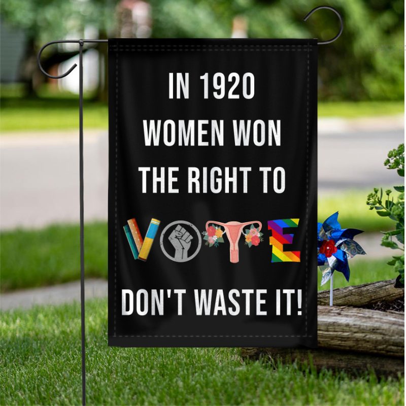Inspirational Garden/House Flag For Women — Women's Voices