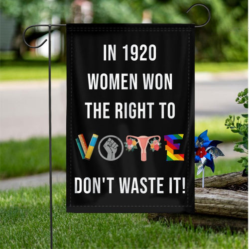 Inspirational Garden/House Flag For Women — Women's Voices