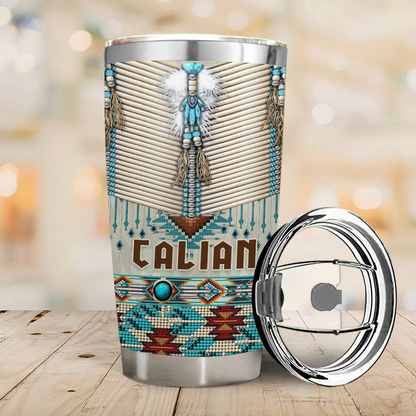 Native American - Gift for yourself/friends - Personalized Native Custom Tumbler