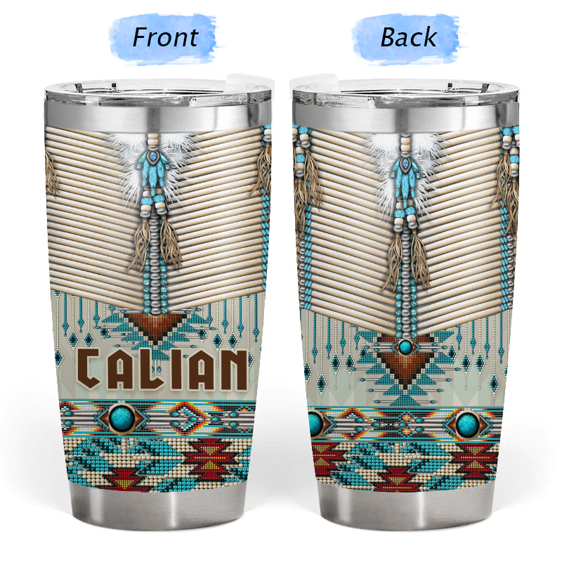 Native American - Gift for yourself/friends - Personalized Native Custom Tumbler