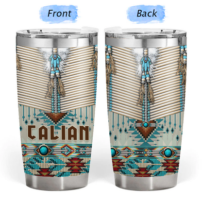 Native American - Gift for yourself/friends - Personalized Native Custom Tumbler