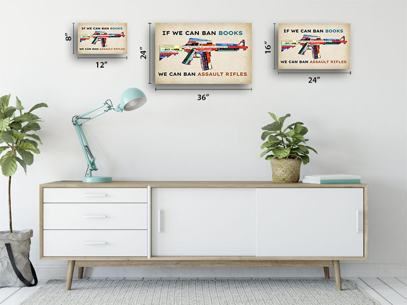 Inspirational Poster / Framed Poster / Canvas For Women - Assault Rifle