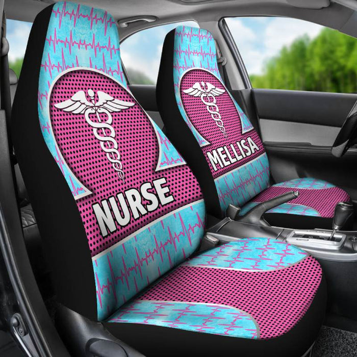 Personalized Car Seat Covers - Cardio (2pcs, universal fit)