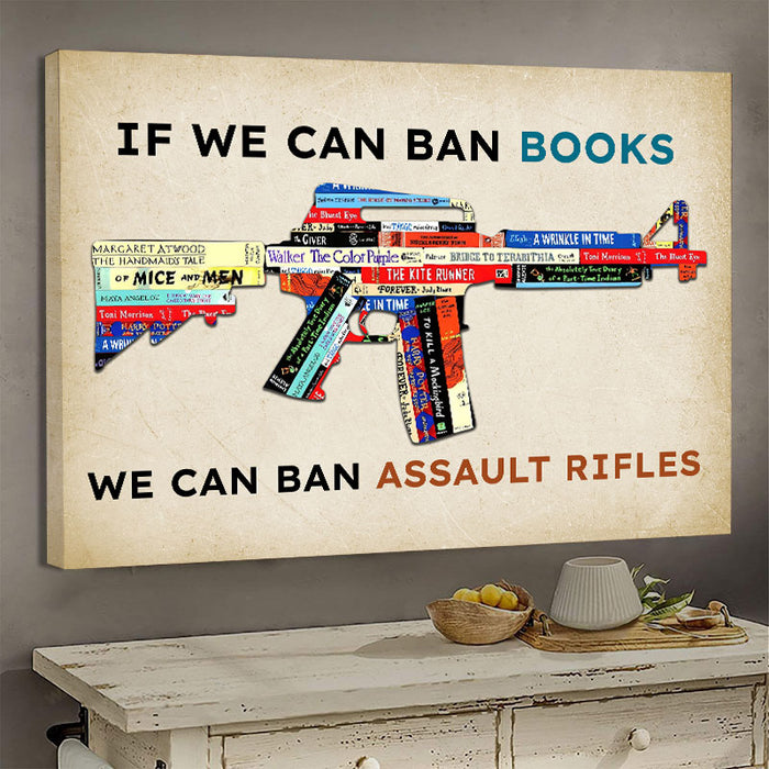 Inspirational Poster / Framed Poster / Canvas For Women - Assault Rifle