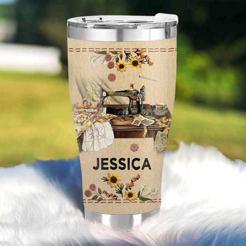 I Only Buy Fabric - Gift for yourself/friends - Personalized Sewing Custom Tumbler