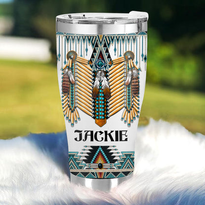 The Wind Talks - Gift for yourself/friends - Personalized Native Custom Tumbler