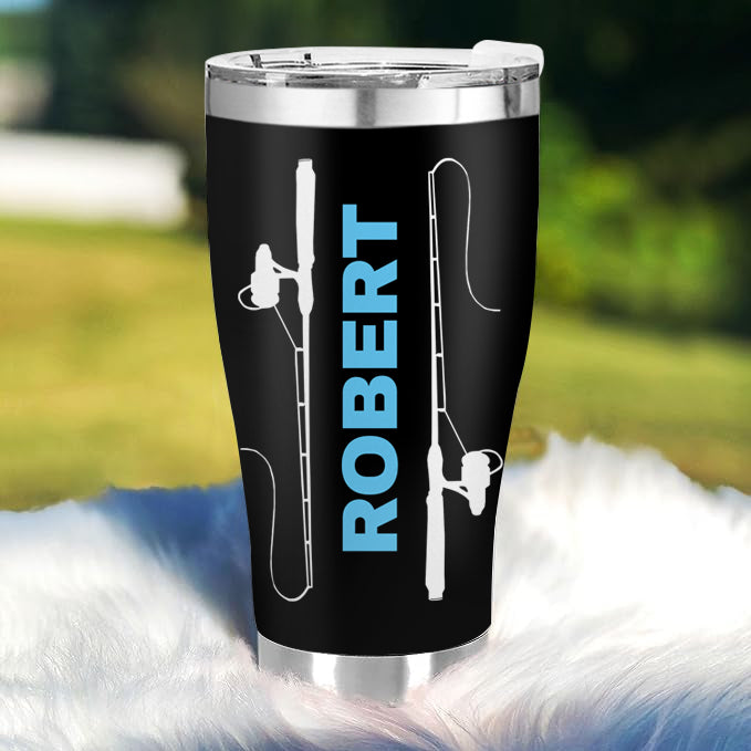 Fun To Play With - Gift for a Fisherman - Personalized Custom Tumbler