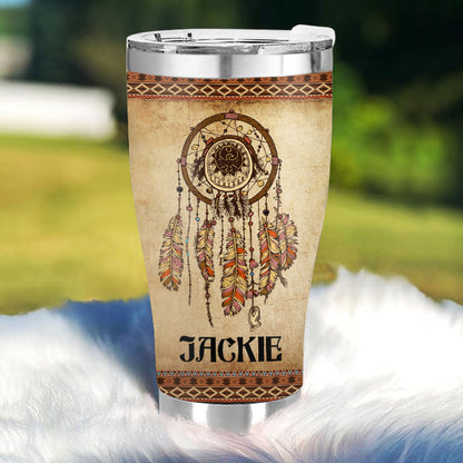 Silence speaks - Gift for yourself/friends - Personalised Native Custom Tumbler