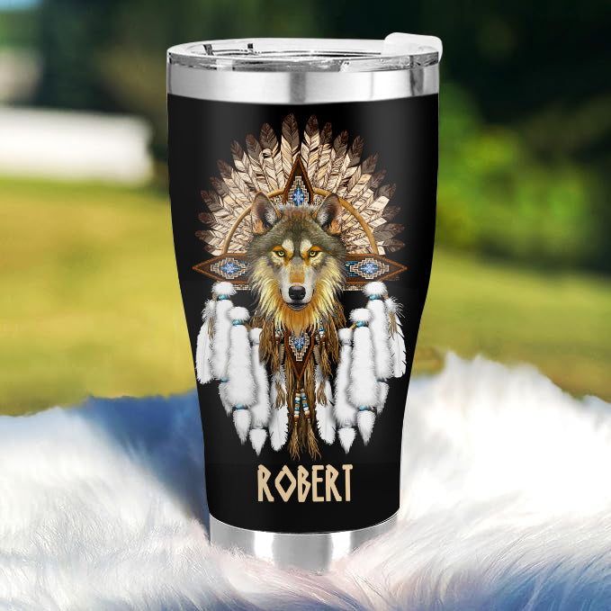 Listen To The Silence - Gift for yourself/friends - Personalized Native Custom Tumbler