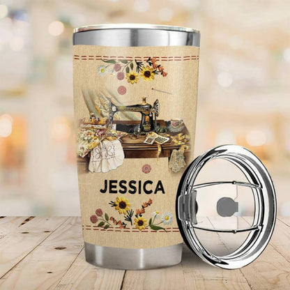 I Only Buy Fabric - Gift for yourself/friends - Personalized Sewing Custom Tumbler