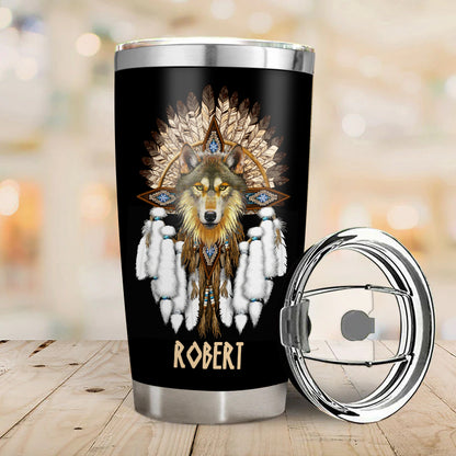 Listen To The Silence - Gift for yourself/friends - Personalized Native Custom Tumbler