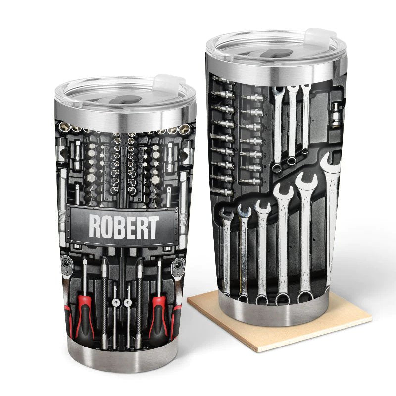 I Am A Mechanic - Gift for a Mechanic - Personalized Custom Tumbler