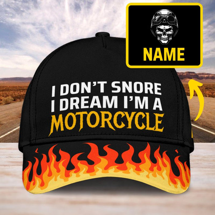 I'm a Motorcycle - Gift for a Biker  - Personalized Cap