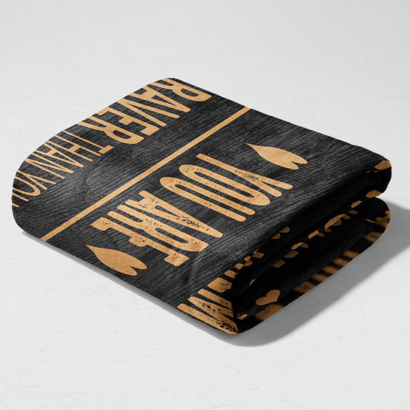 You Are Braver Than You Think - Gift for son - Personalized fleece/sherpa blanket