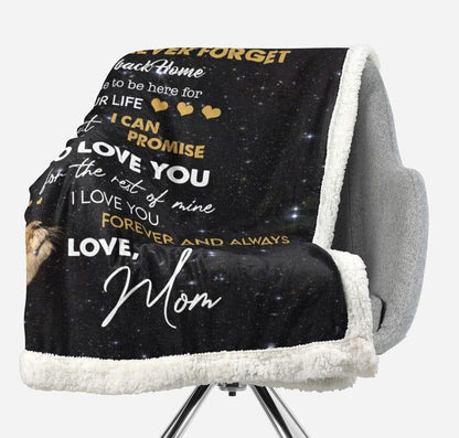 Blanket from mom to daughter for joy of life - Galaxate