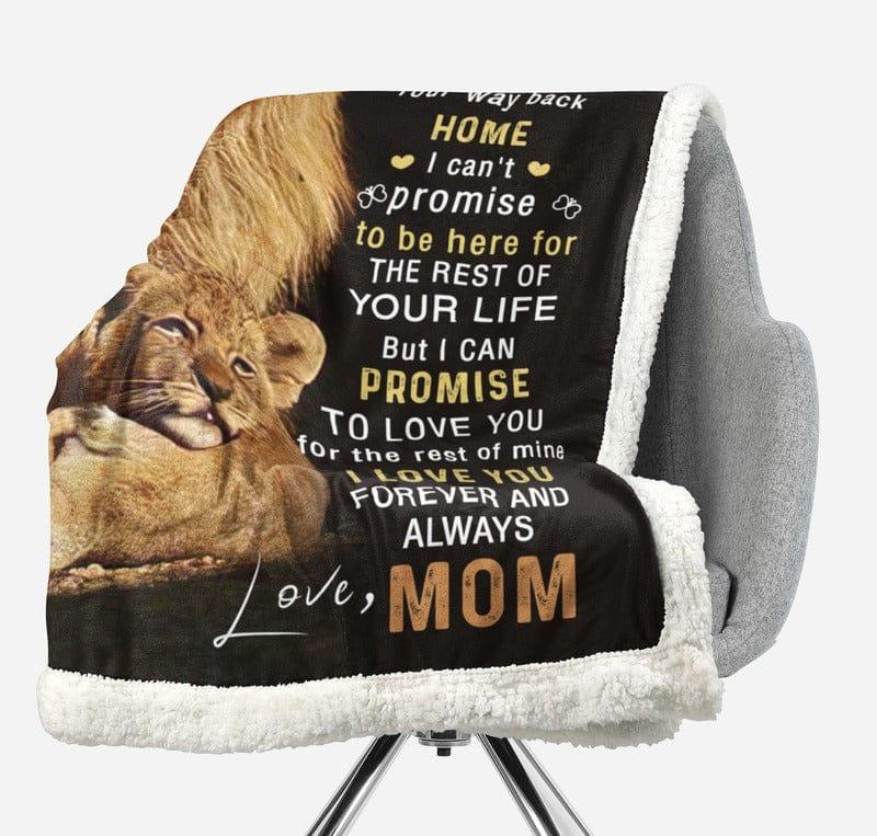 Blanket from mom to daughter with heartfelt wishes - Galaxate