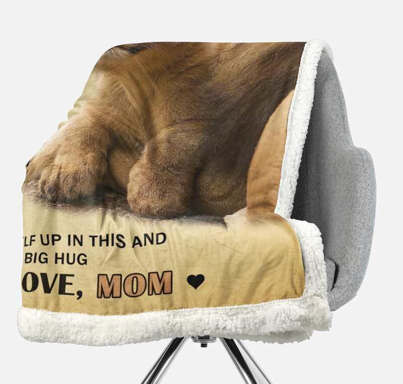 Blanket from mom to daughter for feeling of coziness - Galaxate