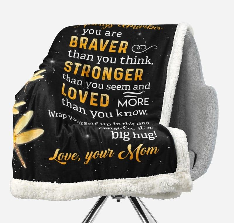 Blanket from mom to daughter for a warmth of time spent together - Galaxate