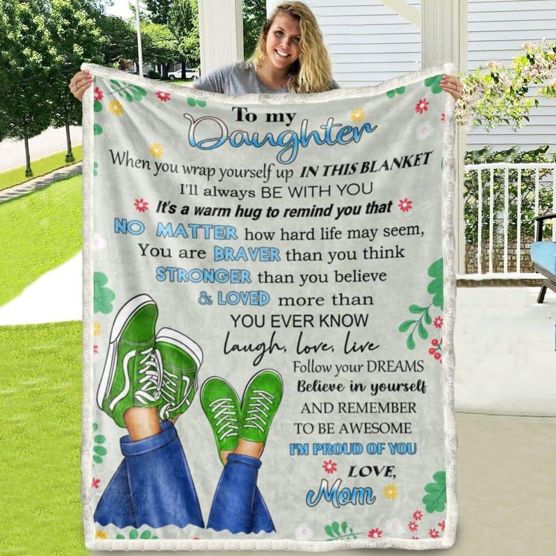 Blanket from mom to daughter for costly time together - Galaxate