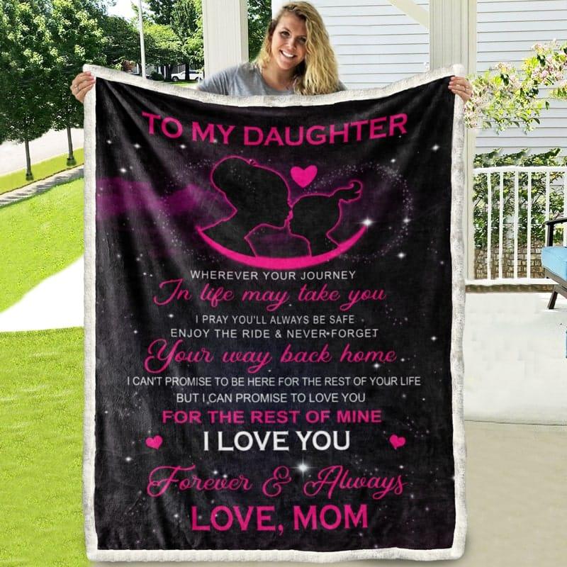 Blanket from mom to daughter for warm memories - Galaxate