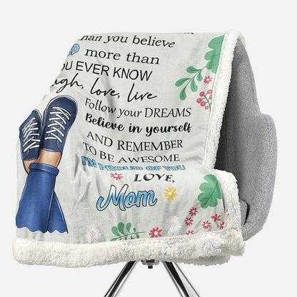 Blanket from mom to daughter for costly time together - Galaxate