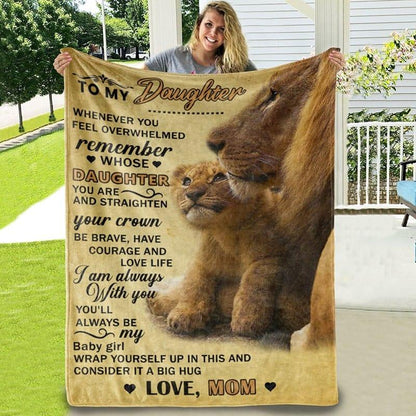 Blanket from mom to daughter for feeling of coziness - Galaxate