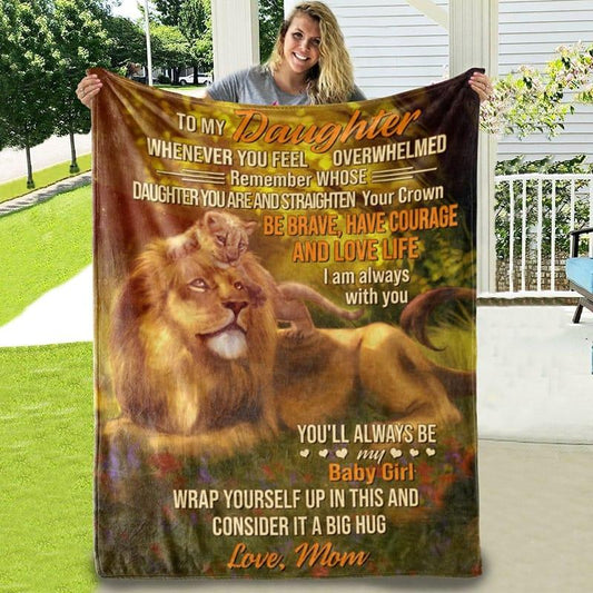 Blanket from mom to daughter with immeasurable love - Galaxate