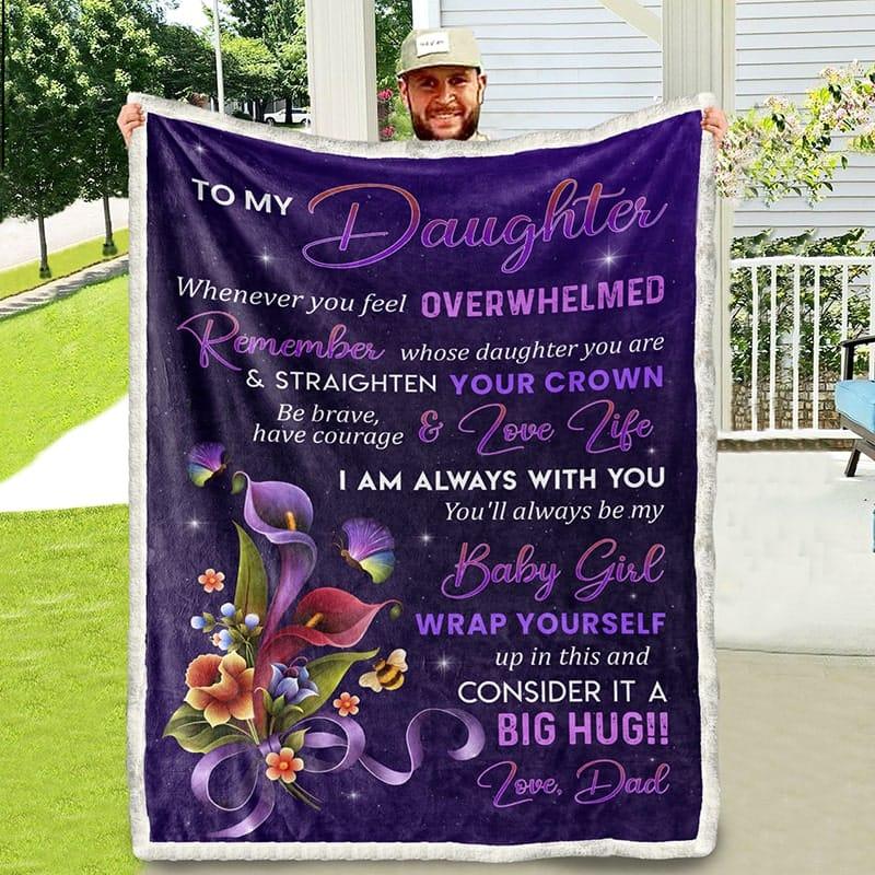 Blanket from dad to daughter for unforgettable moments together - Galaxate