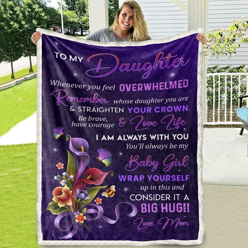 Blanket from mom to daughter for unforgettable moments together - Galaxate