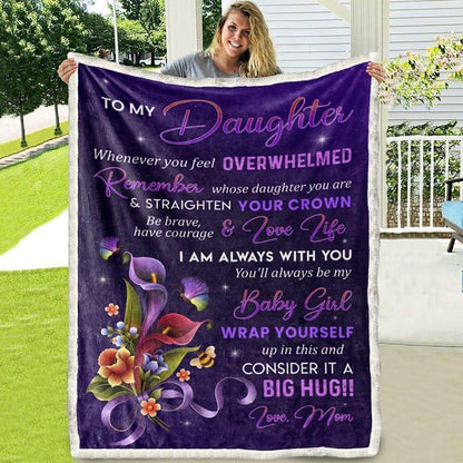 Blanket from mom to daughter for unforgettable moments together - Galaxate