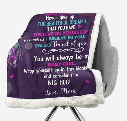 Blanket from mom to daughter for intimate evenings - Galaxate