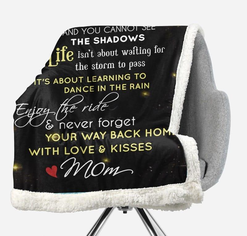 Blanket from mom to daughter for meeting wonderful dawns - Galaxate