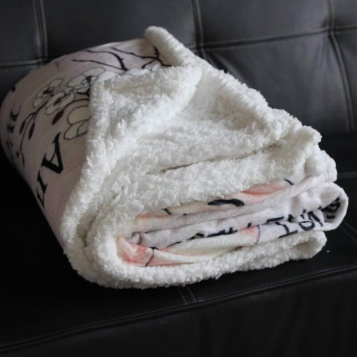 Blanket from mom to daughter for your beautiful days - Galaxate